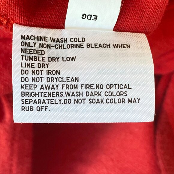 Marimekko x UNIQLO Womens Long Sleeve Red Dot Tunic Top Kivet Dropped Shoulder - Picture 10 of 10